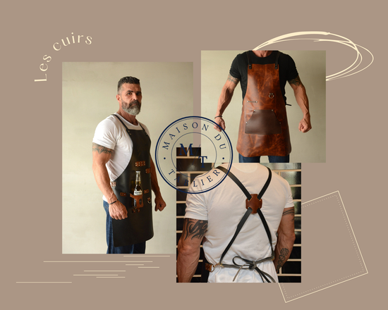 tablier en cuir