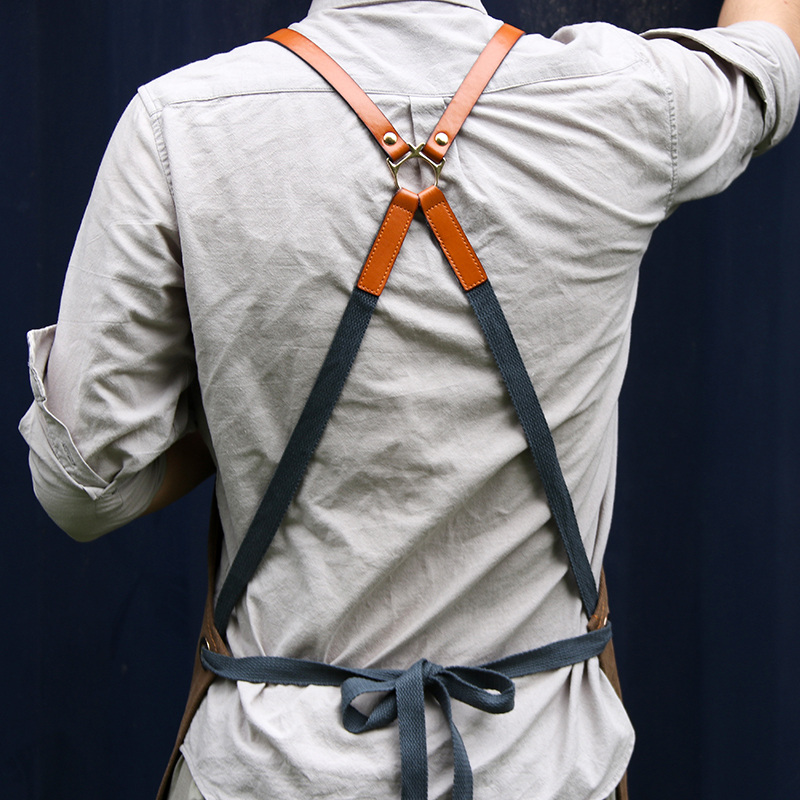 Tablier d'Ébéniste dos croisé