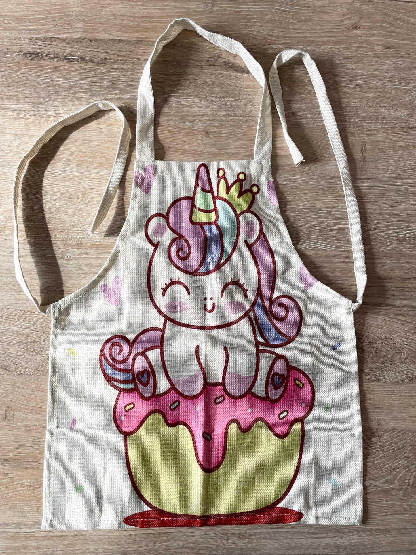 Tablier licorne enfant