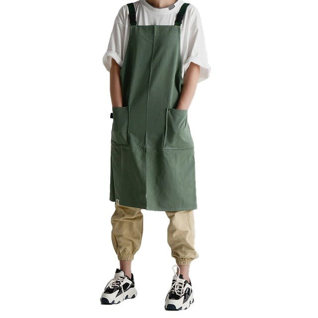 Tablier de Cuisine Streetwear vert