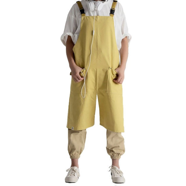 Tablier de Cuisine Streetwear Jaune