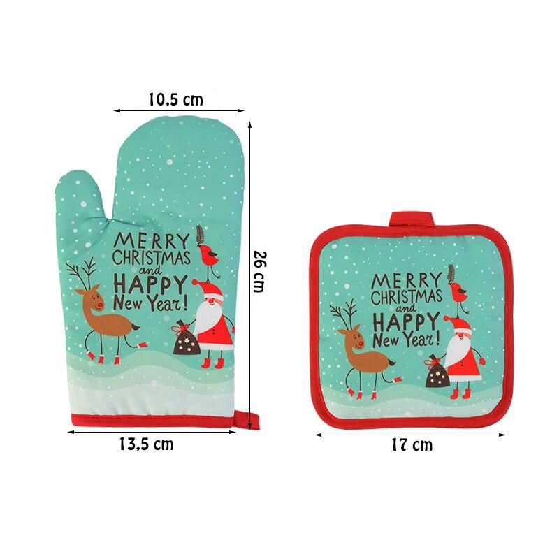 Gant de Cuisine Noël