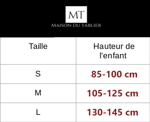 Tablier de Peinture Rouge