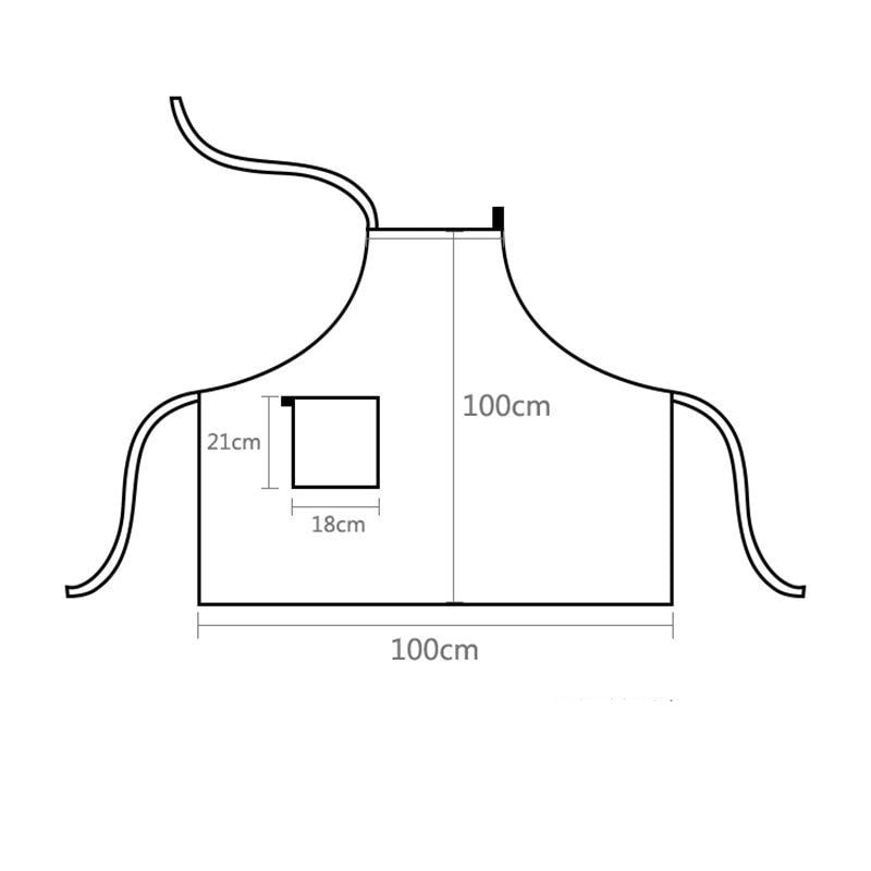 Tablier de Cuisine Avec Poche