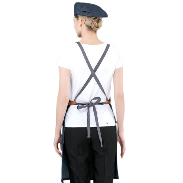 Tablier de Cuisine Homme Denim dos