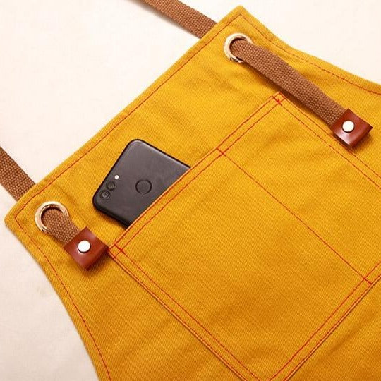 Tablier Jaune Cuisine