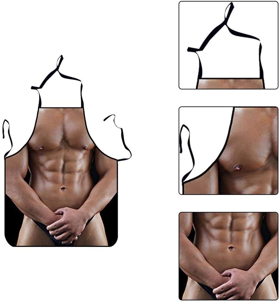 tablier homme denudé