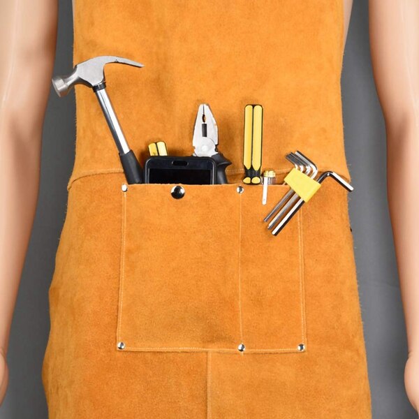 Tablier de Bricolage en Cuir