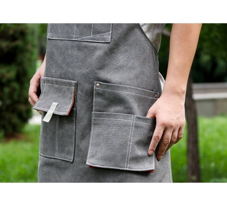 tablier gris pour homme