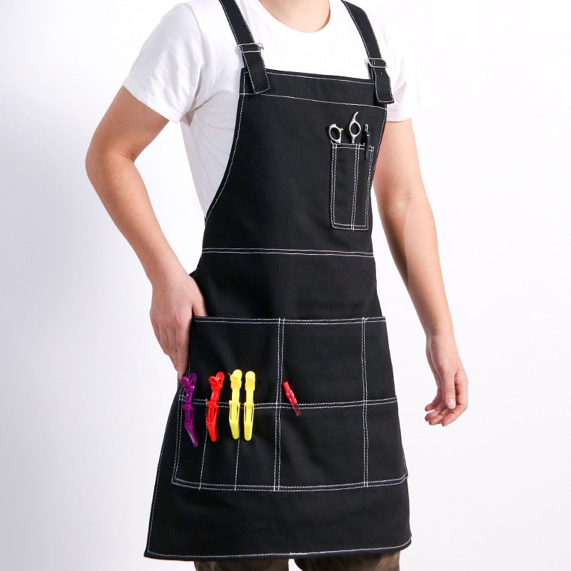 Tablier Cuisine Homme Noir