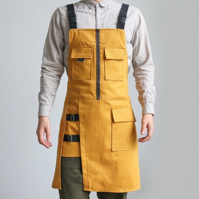 Tablier Peintre Jaune