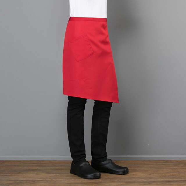 tablier service rouge