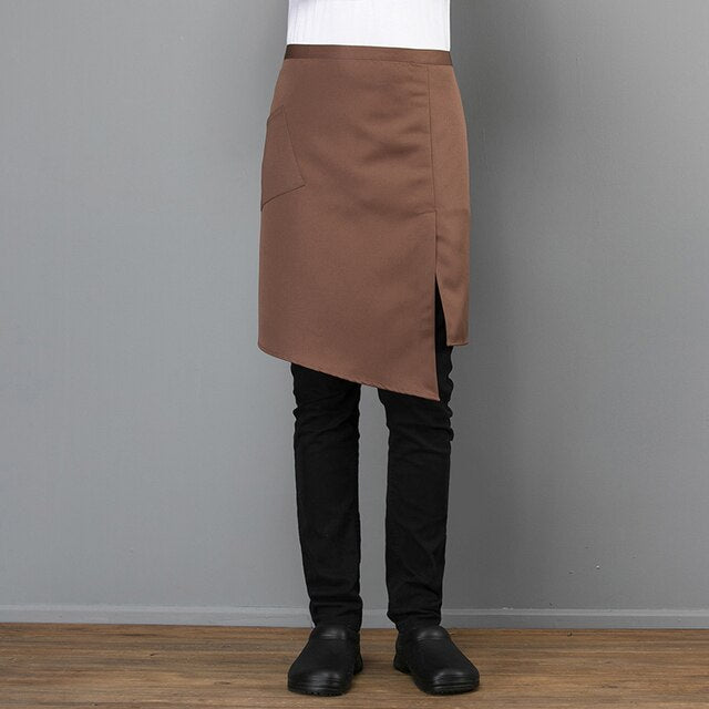 tablier service marron