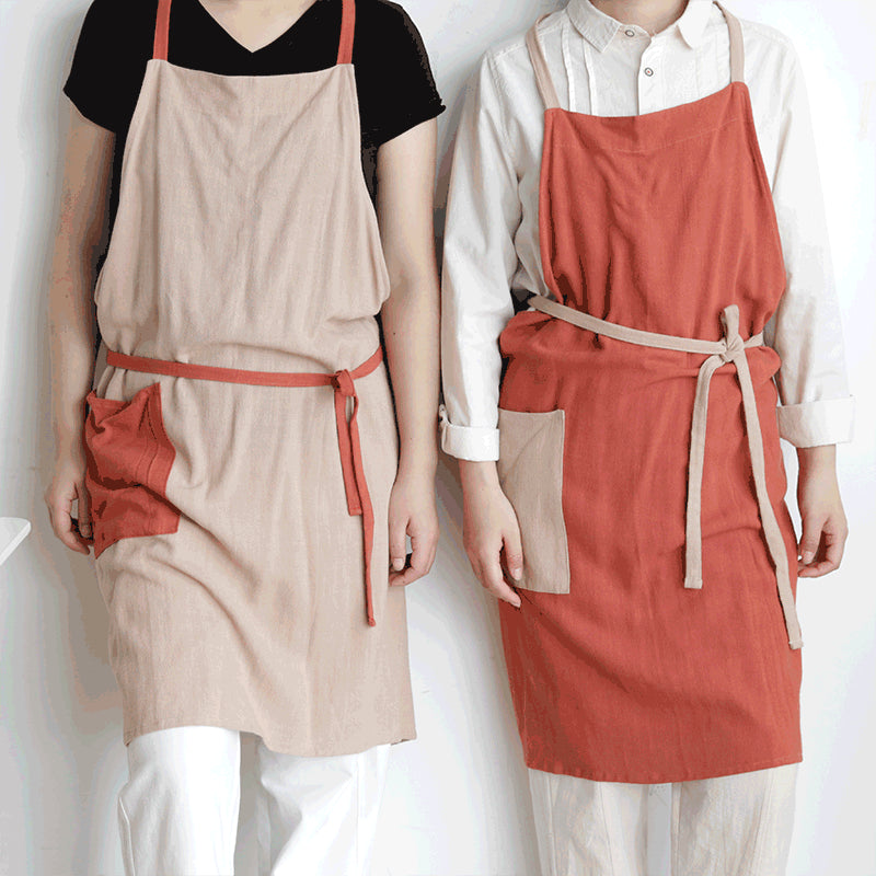 Tabliers de cuisine en lin