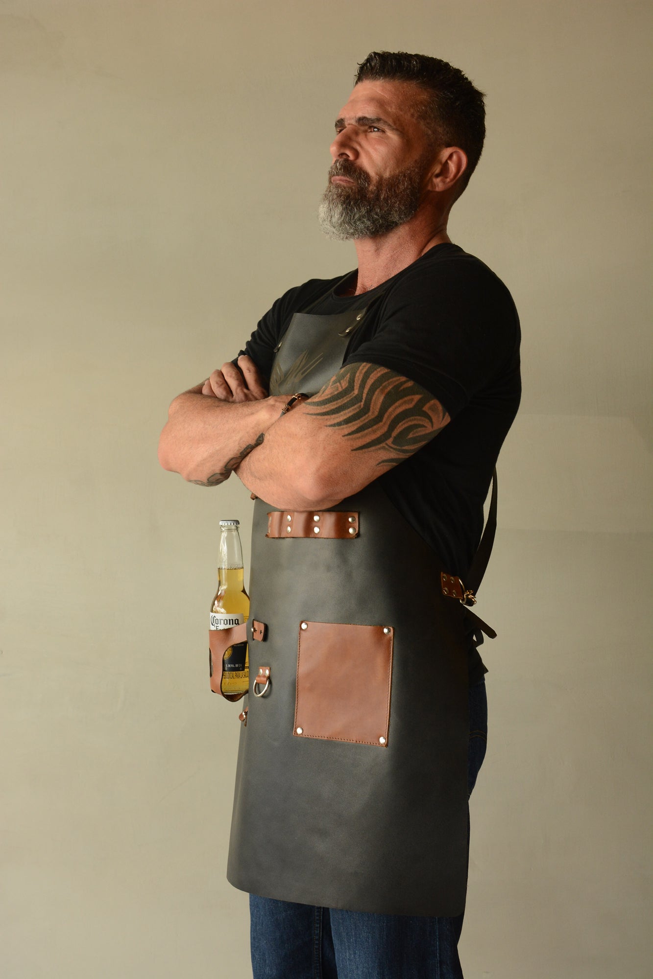 Tablier en Cuir Barbecue