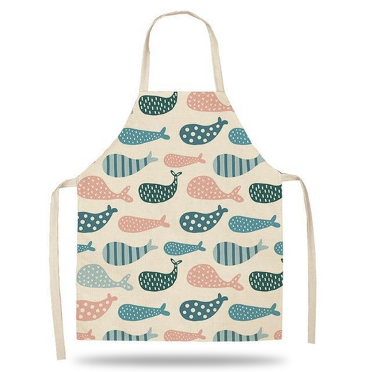 Tablier de Cuisine Enfants Petites Baleines | Maison-du-Tablier