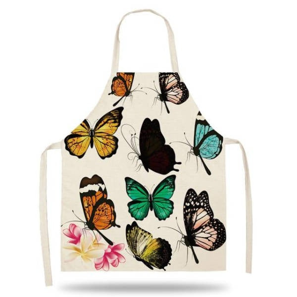 Tablier de Cuisine Femme Papillons | Maison-du-Tablier
