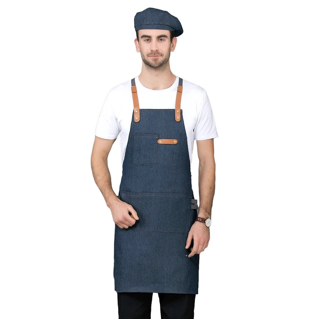 Tablier de Cuisine Homme Denim
