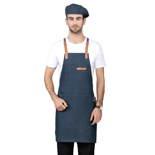 Tablier de Cuisine Homme Denim