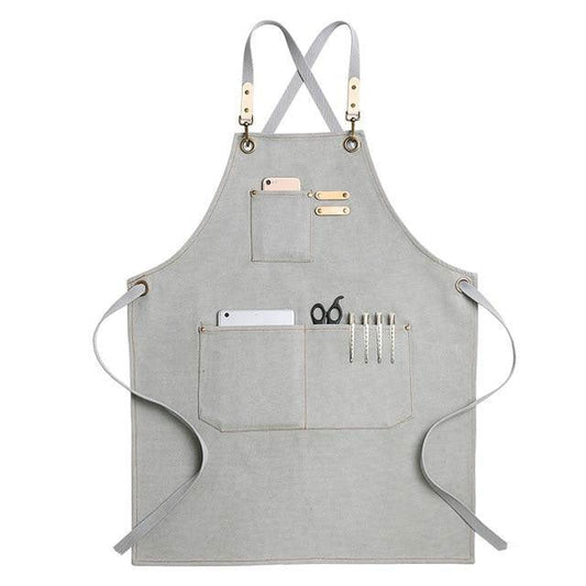 Tablier Cuisine Gris