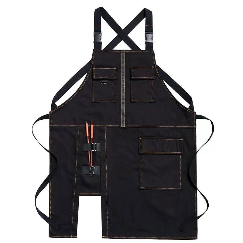Tablier de peintre noir