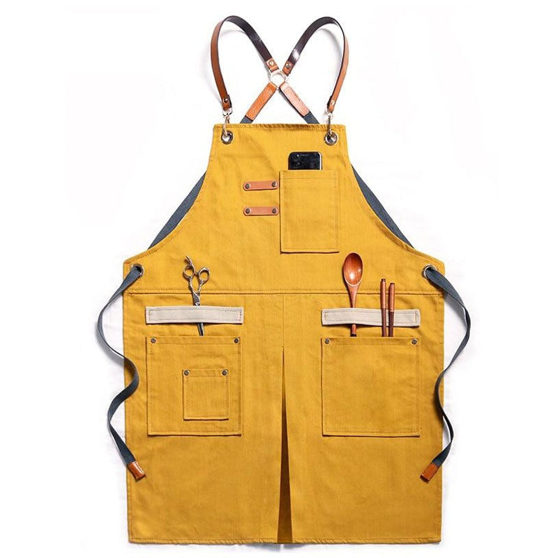 Tablier Pizzaiolo jaune
