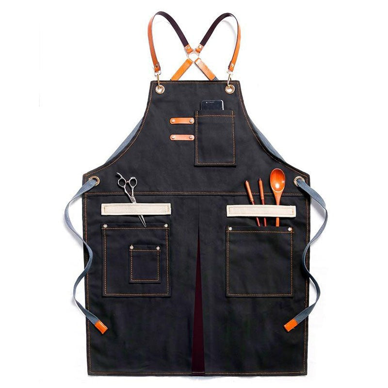 Tablier Pizzaiolo noir