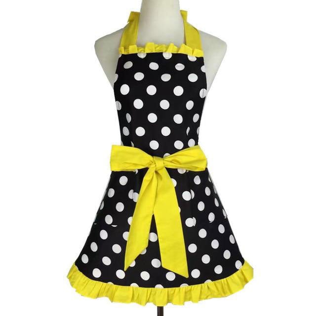 Robe tablier rétro
