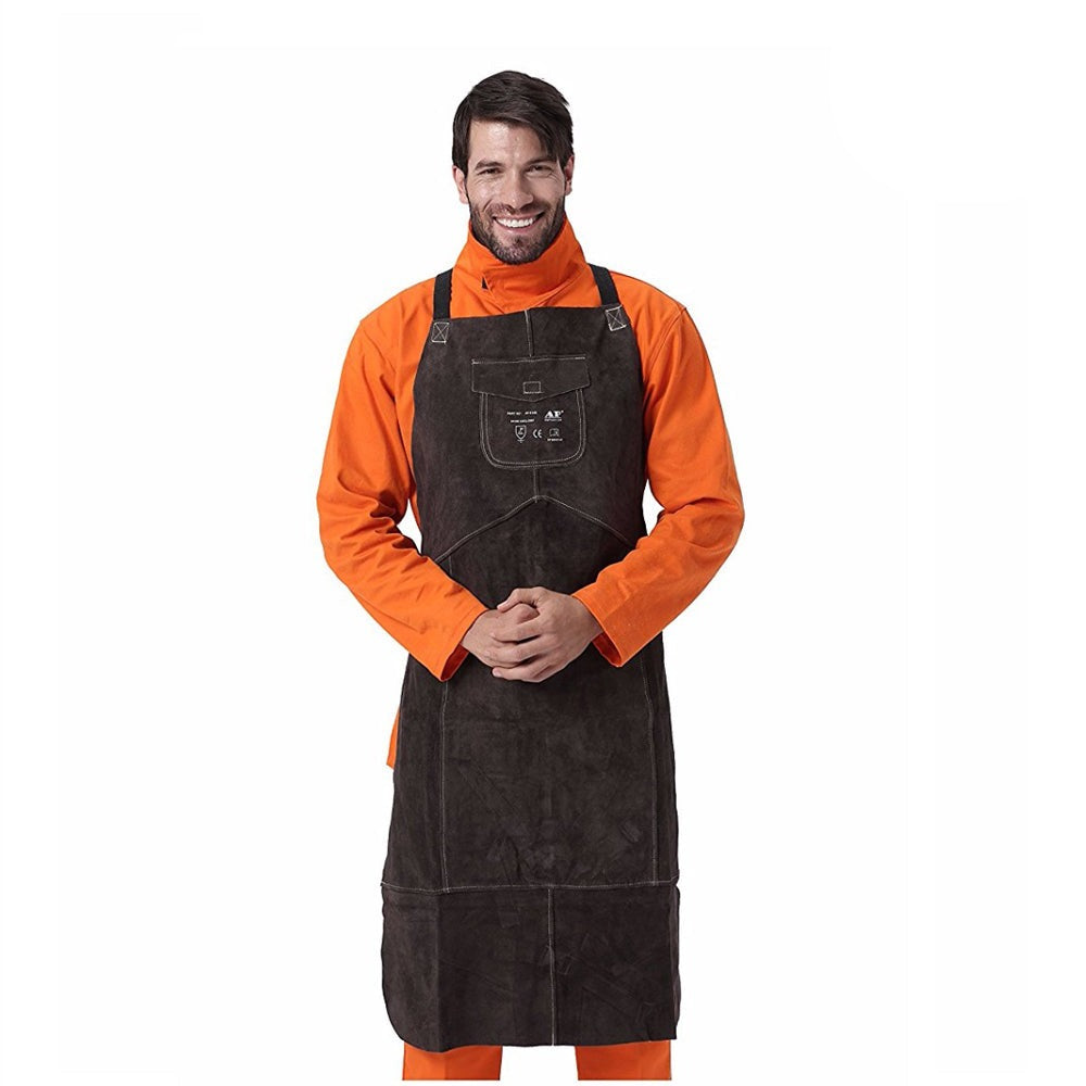 Tablier cuir soudeur