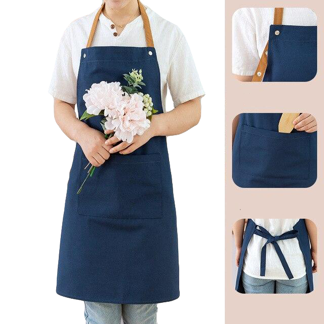 Tablier de Cuisine Bleu