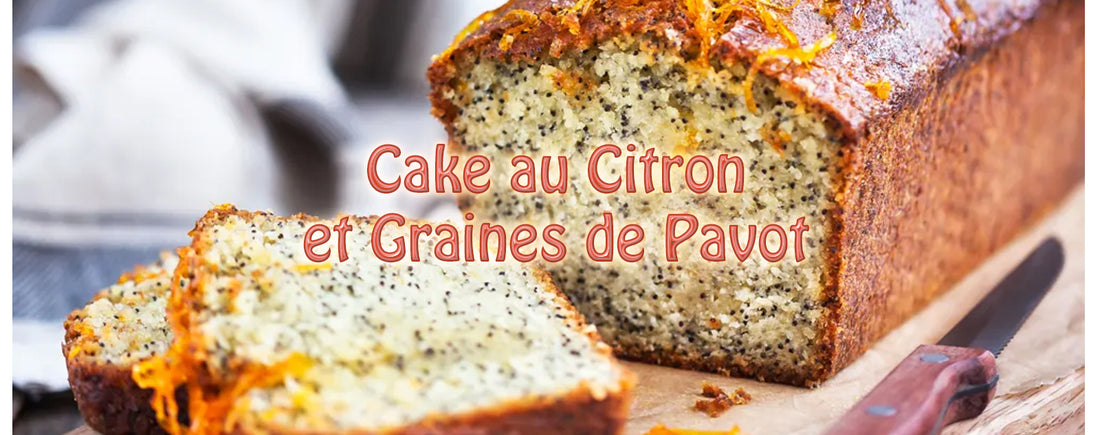 Cake au Citron et Graines de Pavot