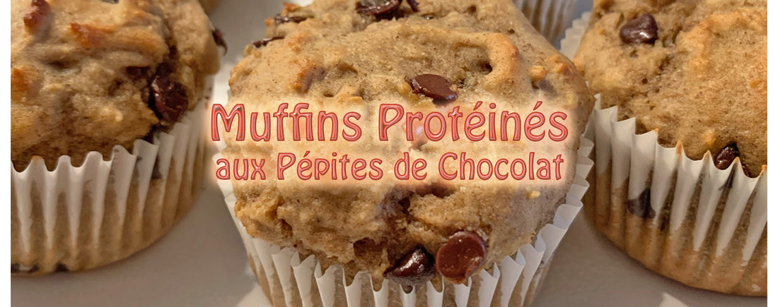 Muffins Protéinés aux Pépites de Chocolat