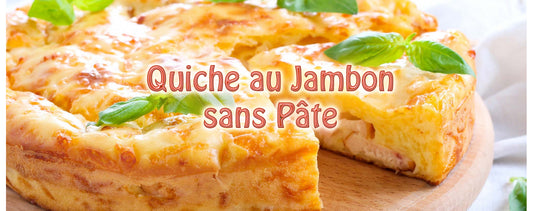 Quiche au Jambon sans Pâte