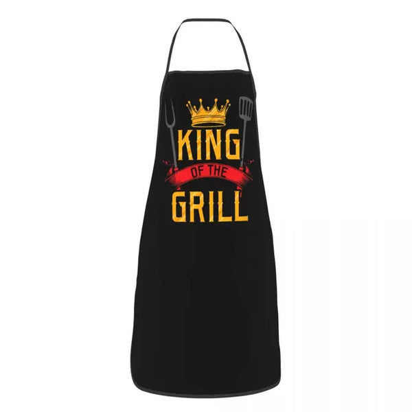 Tablier de barbecue noir - | Zaprinta Belgique