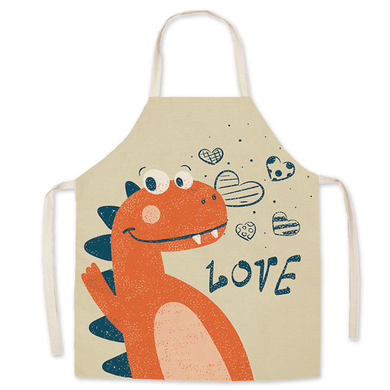 Tablier de Cuisine Enfants Dinosaure Love