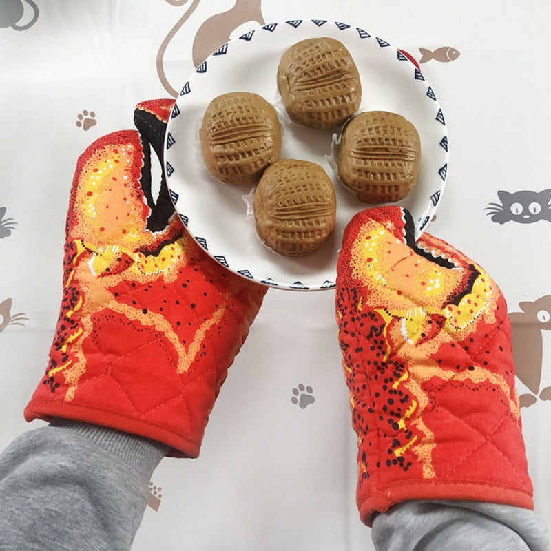 De nouveaux gants de cuisine pour maman !