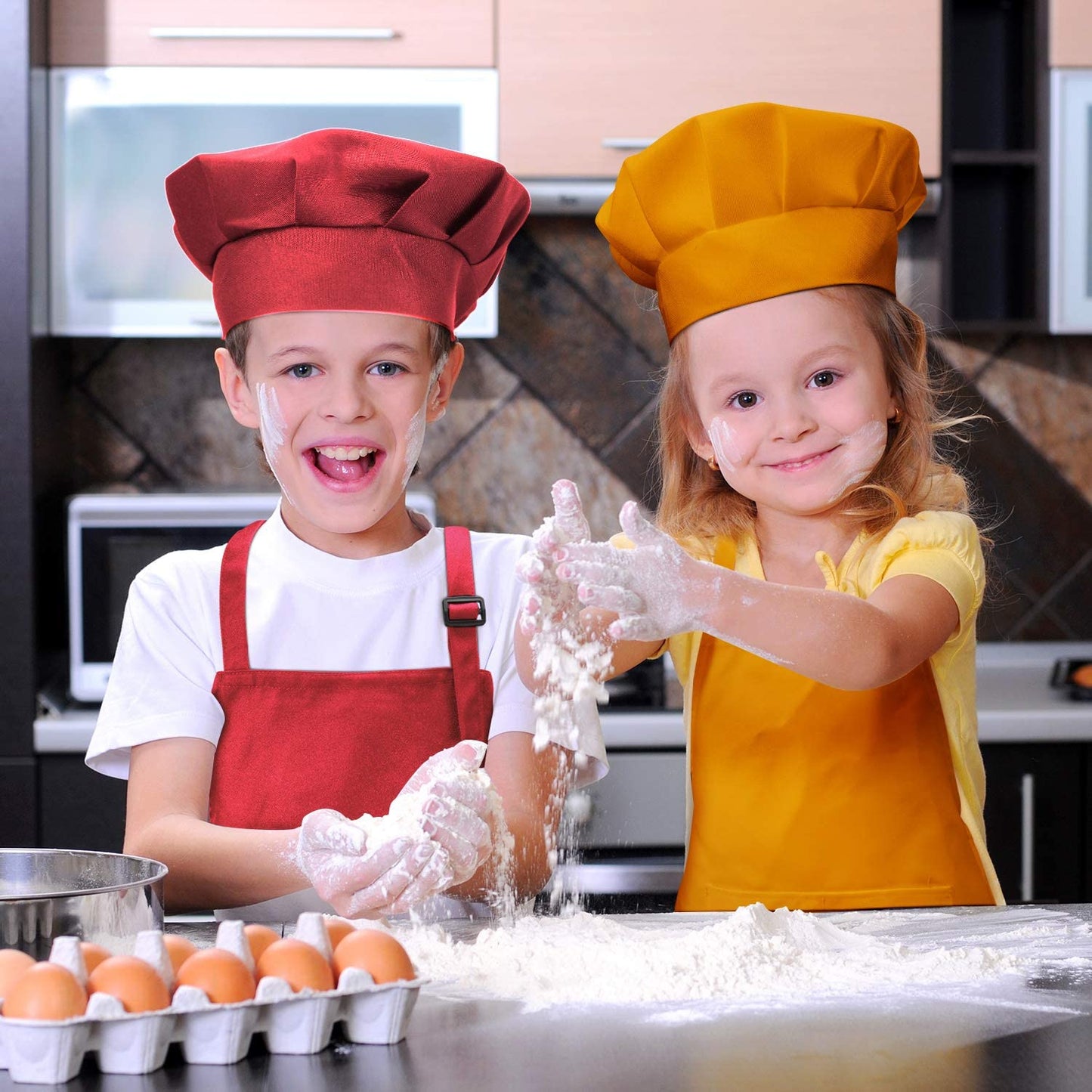 Toque enfant pour apprentis cuisiniers