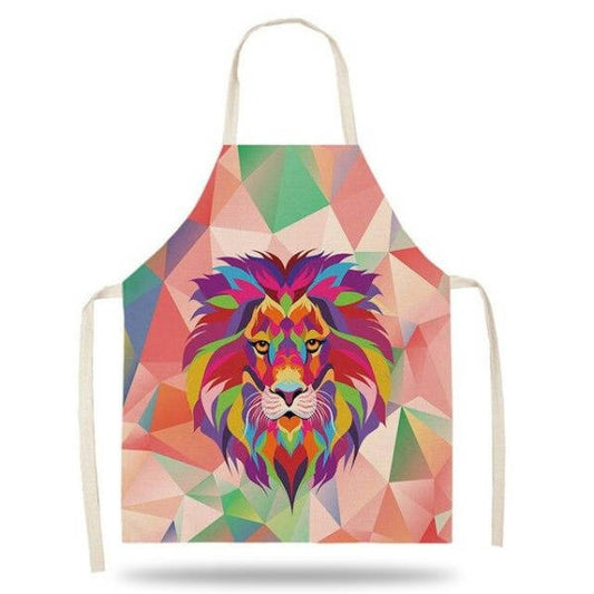 Tablier de Cuisine Enfants Lion Coloré | Maison-du-Tablier