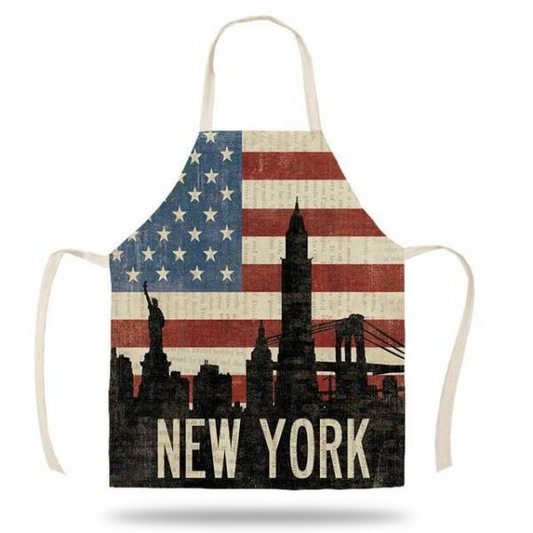 Tablier de Cuisine Femme New York | Maison-du-Tablier