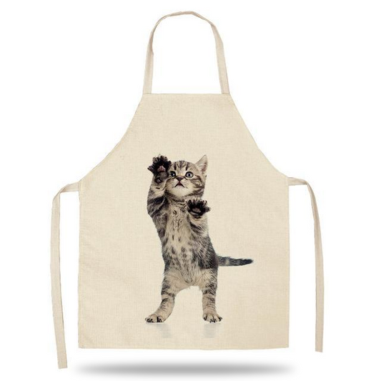 Tablier de Cuisine Femme Chaton