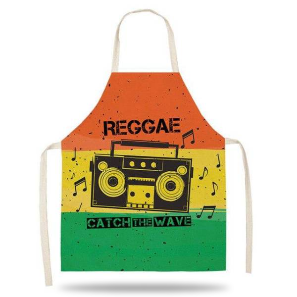 Tablier de Cuisine Homme Reggae | Maison-du-Tablier