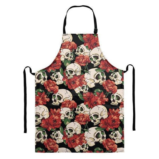 Tablier de Cuisine Tête de Mort | Maison-du-Tablier