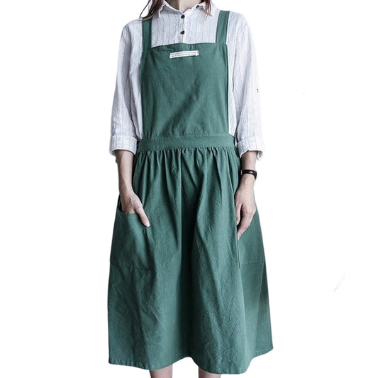 tablier japonais vert